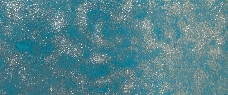 Blue Mosaic, SPG-07, Sponging finish