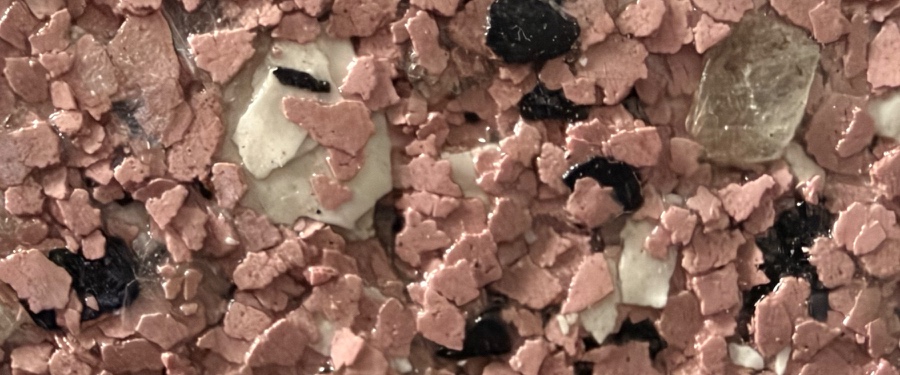 Rose Granite, GRF-07, Granite Flakes finish