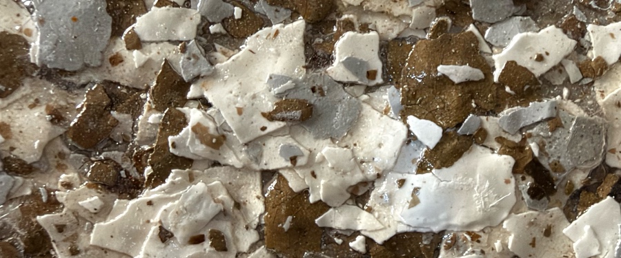 Lichen Flake, GRF-09, Granite Flakes finish